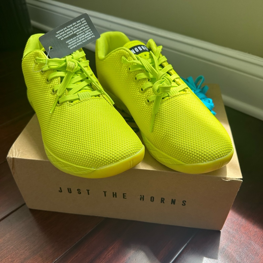 Nobull unisex sneakers. Neon yellow. Size (11.5 Men). (13 women)